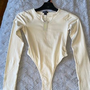 Boohoo size XS Ribbed bodysuit
